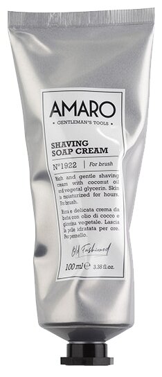 Shaving Soap Cream AMARO, 100 мл