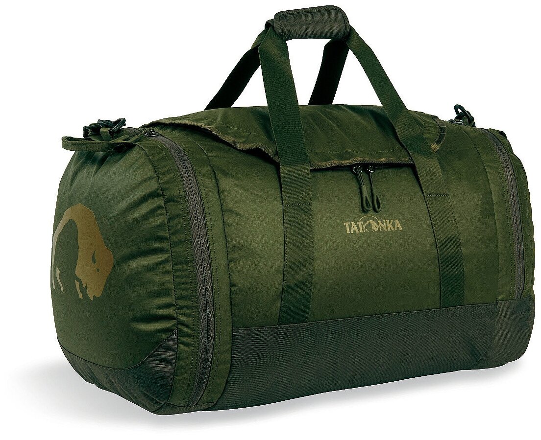 "Сумка дорожная Tatonka Travel Duffle M, цвет: красный, 45 л"