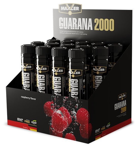 MAXLER EU Guarana 14x25ml (Малина)