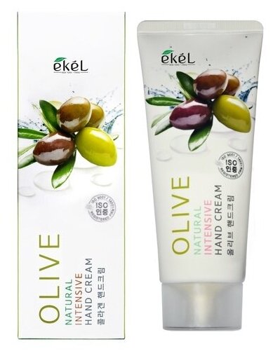 Ekel Крем для рук интенсивный с оливой - Hand cream intensive olive, 100мл