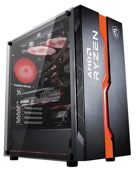 Игровой компьютер RED DEVIL Ryzen 7 5800X, 8ядер x4700 МГц, 32 ГБ DDR4, GeForce RTX3070, SSD 512ГБ+HDD1000, 700W