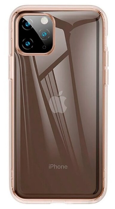 фото Чехол для iPhone 11 Pro Max Baseus Safety Airbags - Золотистый (ARAPIPH65S-SF0V)