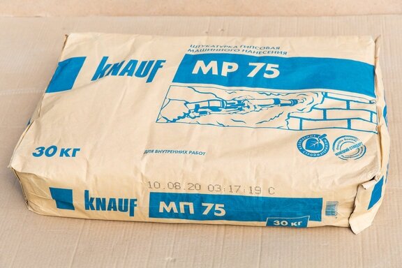 Штукатурка механизированная гипсовая Knauf МП 75 30 кг - фото №8