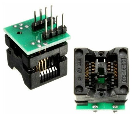 SOIC8/SOP8 - DIP8 панелька адаптер 150 mil