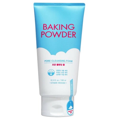 Etude пенка для глубокого очищения пор Baking Powder Pore Cleansing Foam, 300 мл, 300 г