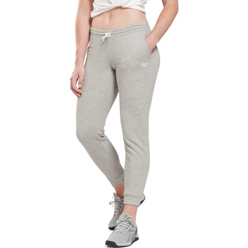 Брюки Reebok RI FRENCH TERRY PANT, размер XS, серый брюки reebok ri french terry pant размер s черный