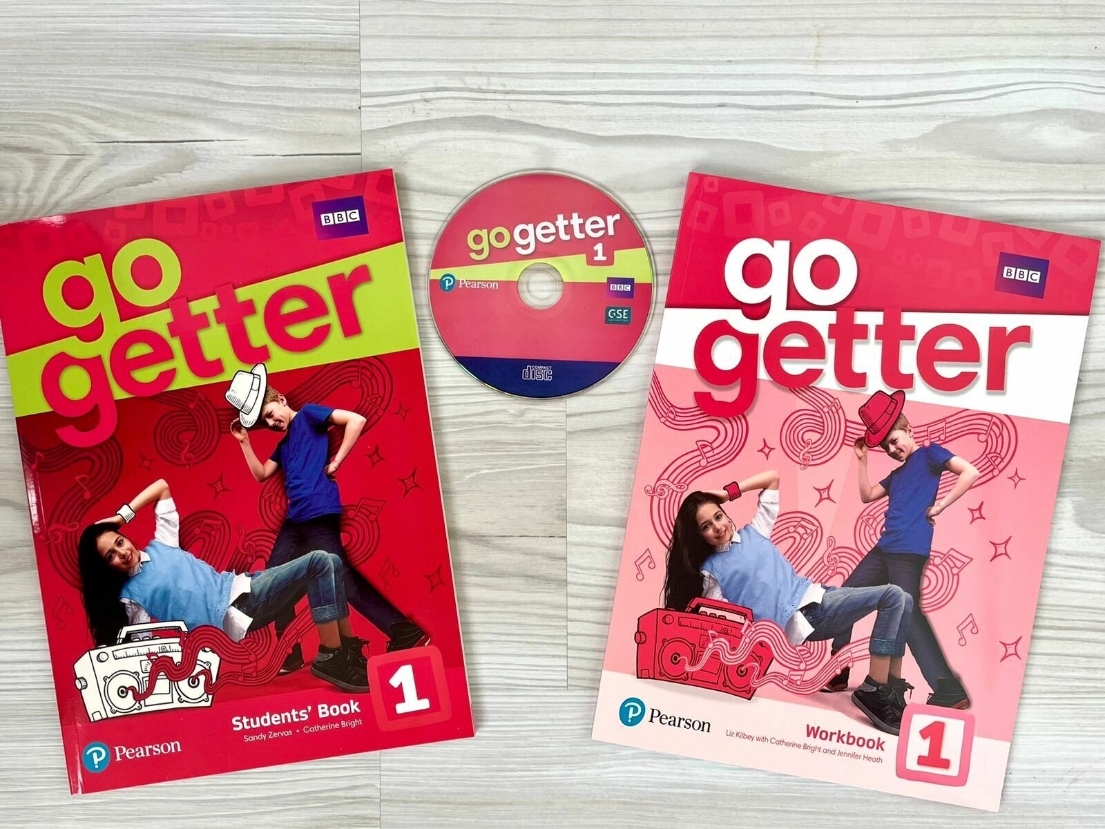 Go Getter Level 1. Student's Book+Workbook+CD