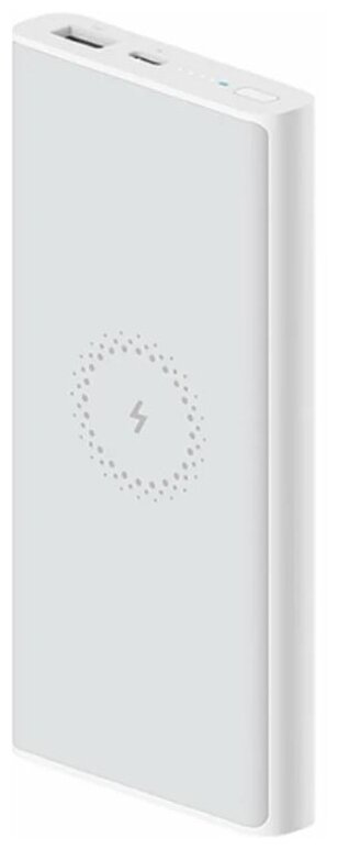 Портативный аккумулятор Xiaomi Mi Wireless Power Bank WPB15PDZM, 10000 mAh, белый - фотография № 2