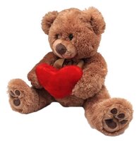 Мягкая игрушка Magic Bear Toys Мишка Браун с сердцем 30 см