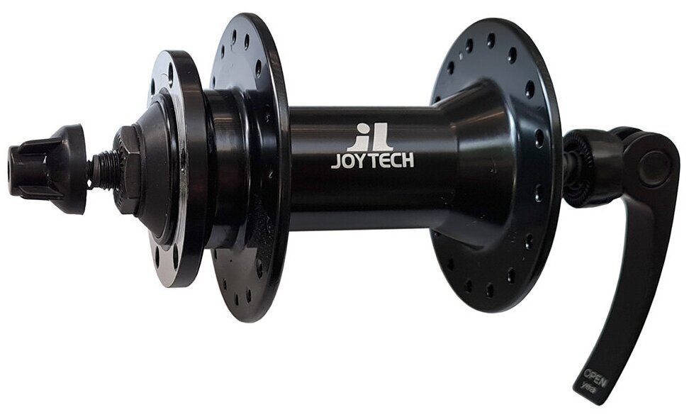 JOY TECH Втулка перед. D761DSE, 32Н, ось М9х112мм, с эксц, чёр. под диск арт. ZTB21001