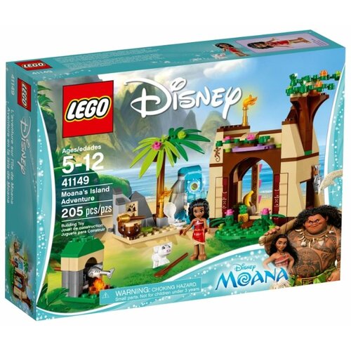 LEGO Disney Princess 41149 Остров приключений Моаны, 205 дет.