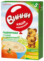 Каша Винни молочная пшеничная с тыквой и с пребиотиками (с 5 месяцев) 200 г