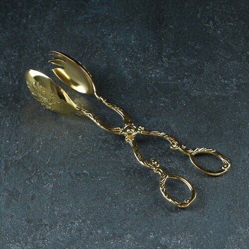 Щипцы для подачи Рахат золото h22 см цвет золотой 160500₽