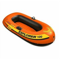 Лодка Explorer 100, 1 местная, 147 х 84 х 36 см, от 6 лет, до 55 кг, 58329NP INTEX