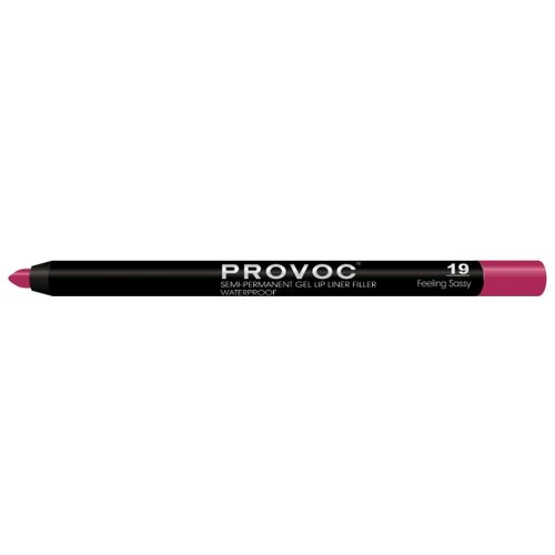 фото Provoc Гелевая подводка в карандаше для губ Semi-Permanent Gel Lip Liner 19 feeling sassy