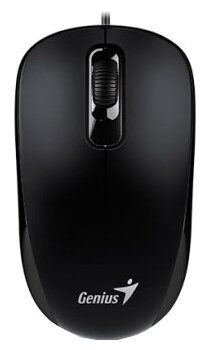 Мышь проводная Genius DX-110, USB, G5, чёрная 31010009400