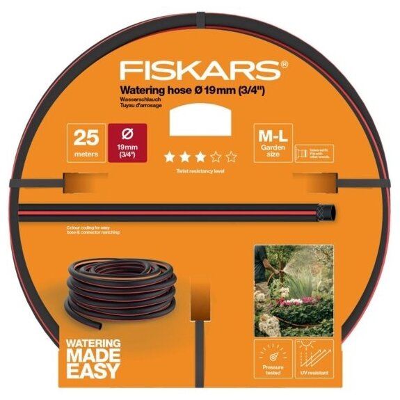 Шланг Fiskars 1027100 25м - фотография № 1