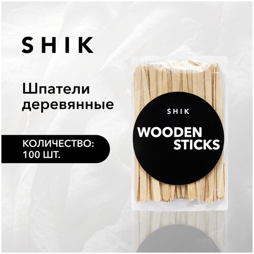 SHIK Шпатель Wooden sticks 50 г 100 шт дерево 586₽