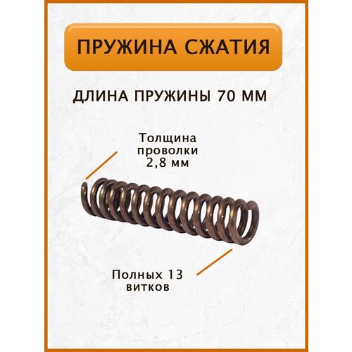 Пружина сжатия