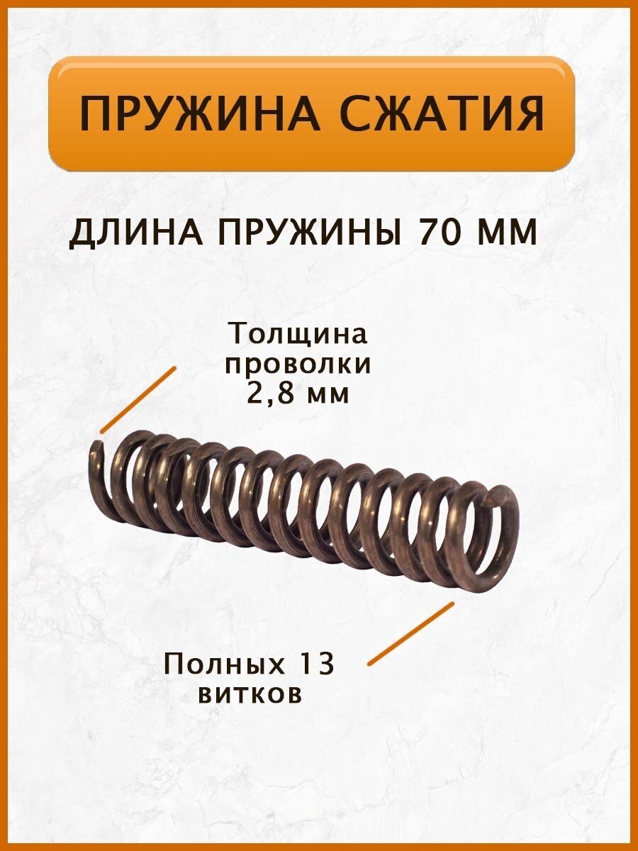 Пружина сжатия