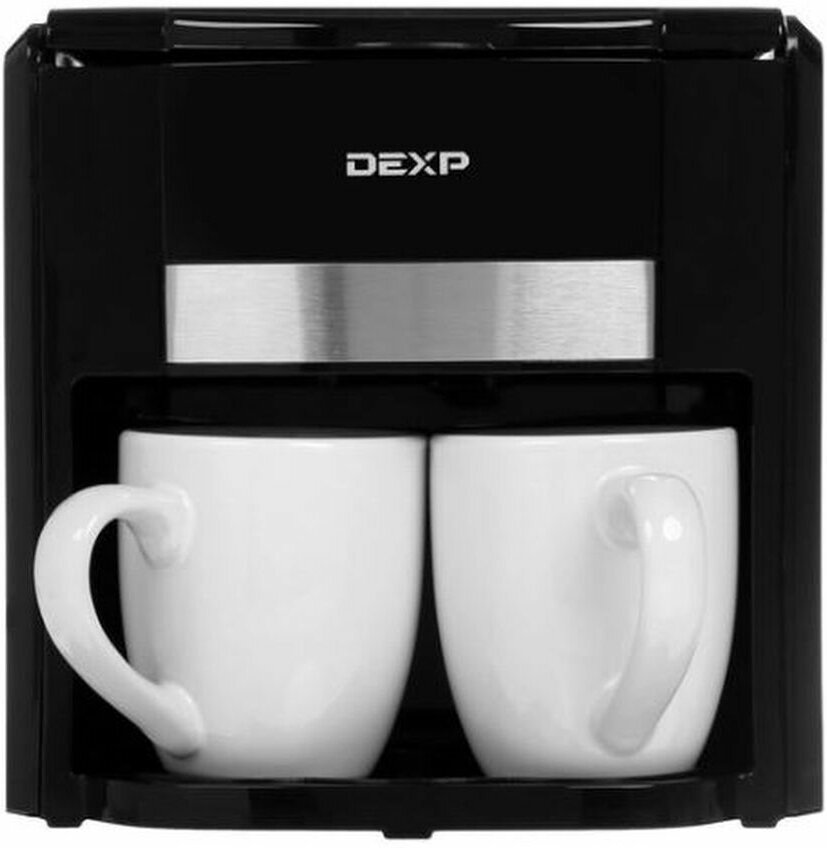 Кофеварка капельная DEXP DCM-0500 черный - фотография № 1