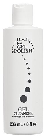 IBD Средство для снятия липкого слоя с ногтевой пластины Just Gel Polish Cleanser 236 мл, с дозатором