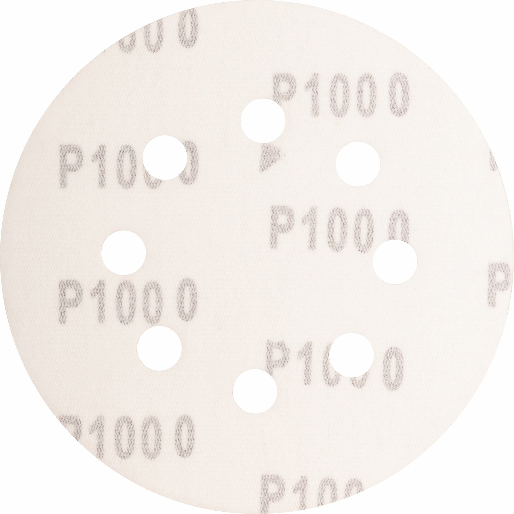 Круги шлифовальные с отверстиями (липучка) алюминий-оксидные 125 5  Р 1000