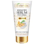 Крем-сыворотка для тела Bielenda Creamy Body Serum питательный с овсяными хлопьями и льняным маслом - изображение