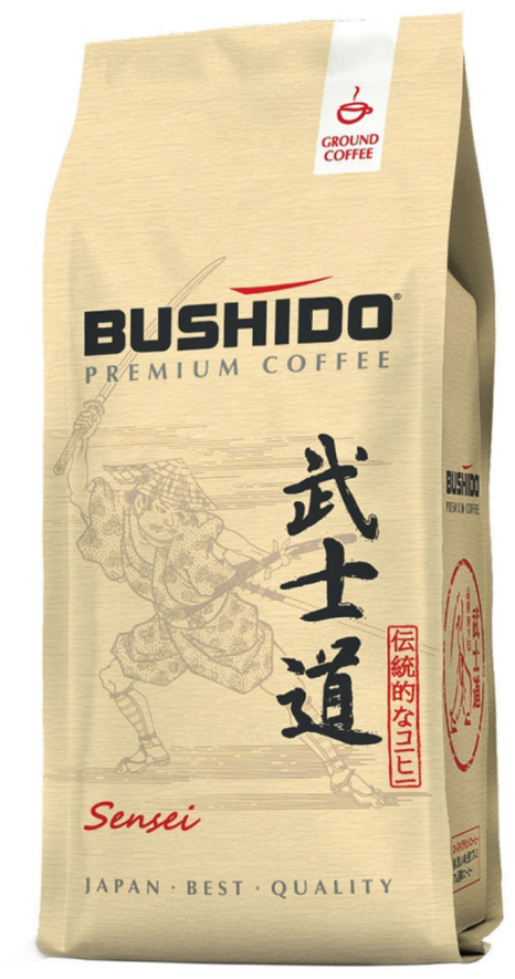 Кофе молотый Bushido Sensei 227 грамм