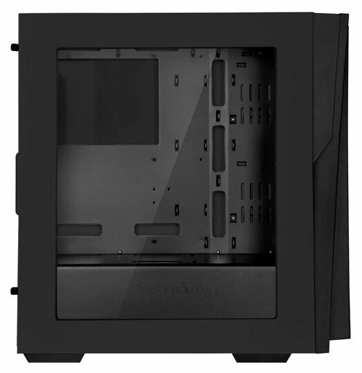 Корпус компьютерный SilverStone (SST-RL06BR-W) Black/Red - фото №2
