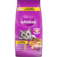 Сухой корм для кошек Whiskas с курицей, с индейкой 5 кг