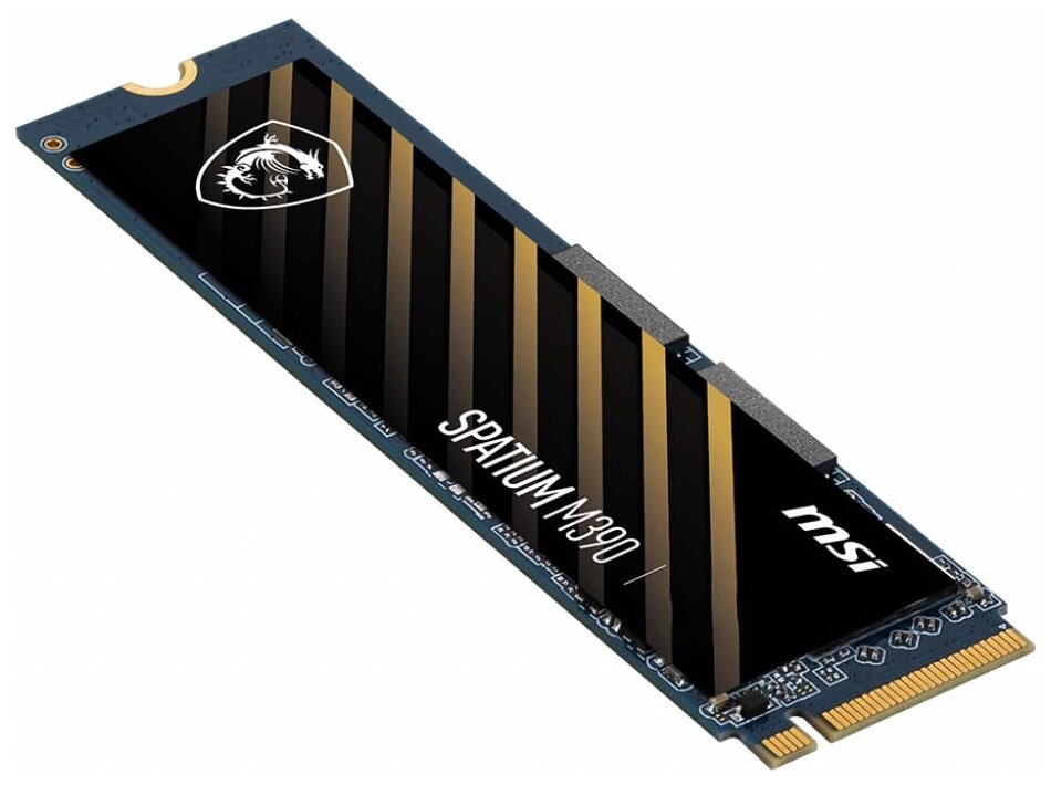 Накопитель SSD MSI Spatium M390 NVME M.2 500Gb - фото №2