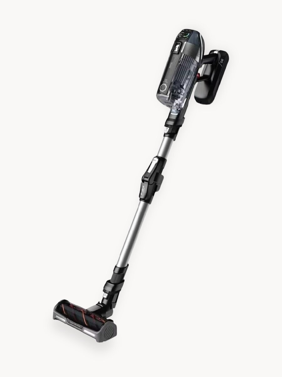 Вертикальный беспроводной пылесос Tefal X-Force Flex 14.60 Animal Care TY99A8WO с автоматической регулировкой мощности и 6 насадками, черный