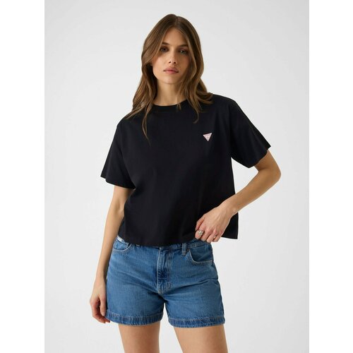 фото Футболка guess jeans, размер xs, черный