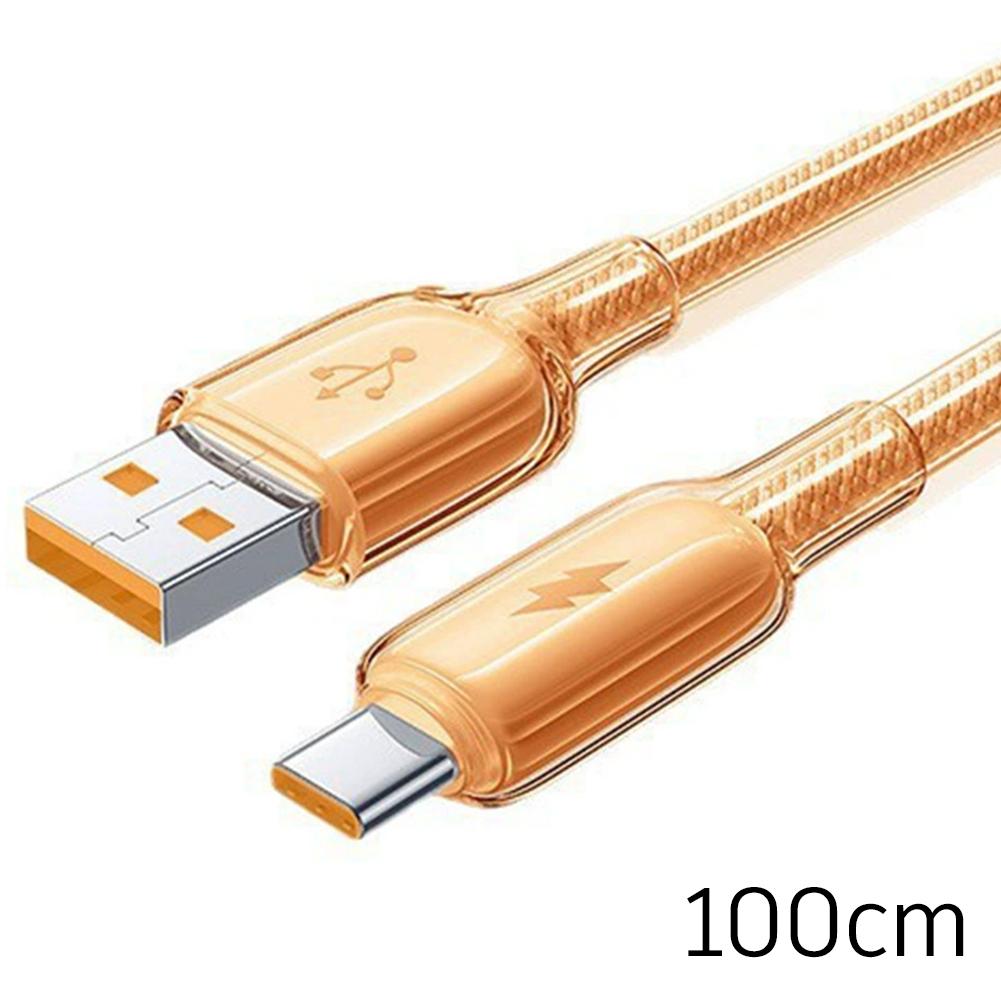 Кабель для передачи данных super flash charge Type-C мощностью 120 Вт