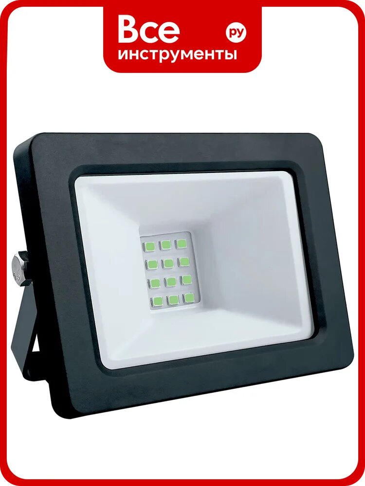 Светодиодный прожектор FERON LL-902 2835 SMD 20W зеленый AC220V/50Hz IP65, черный в компактном корпусе ,130*87*35 мм 32210