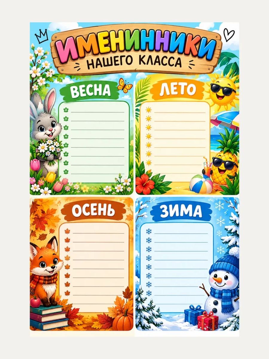 Список Именниников