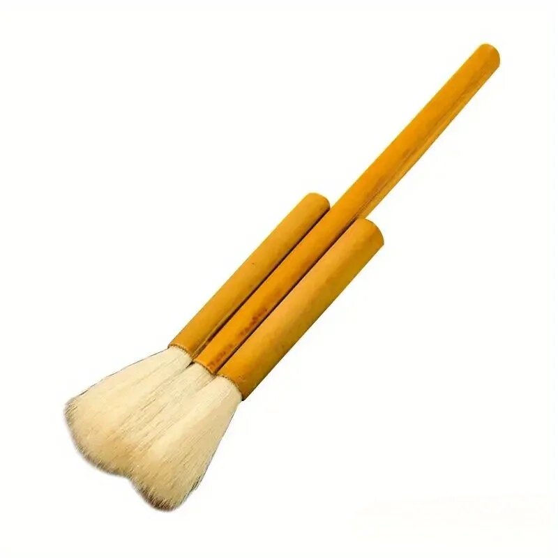 Кисти для рисования Flat Hake, цвет 3 tubes