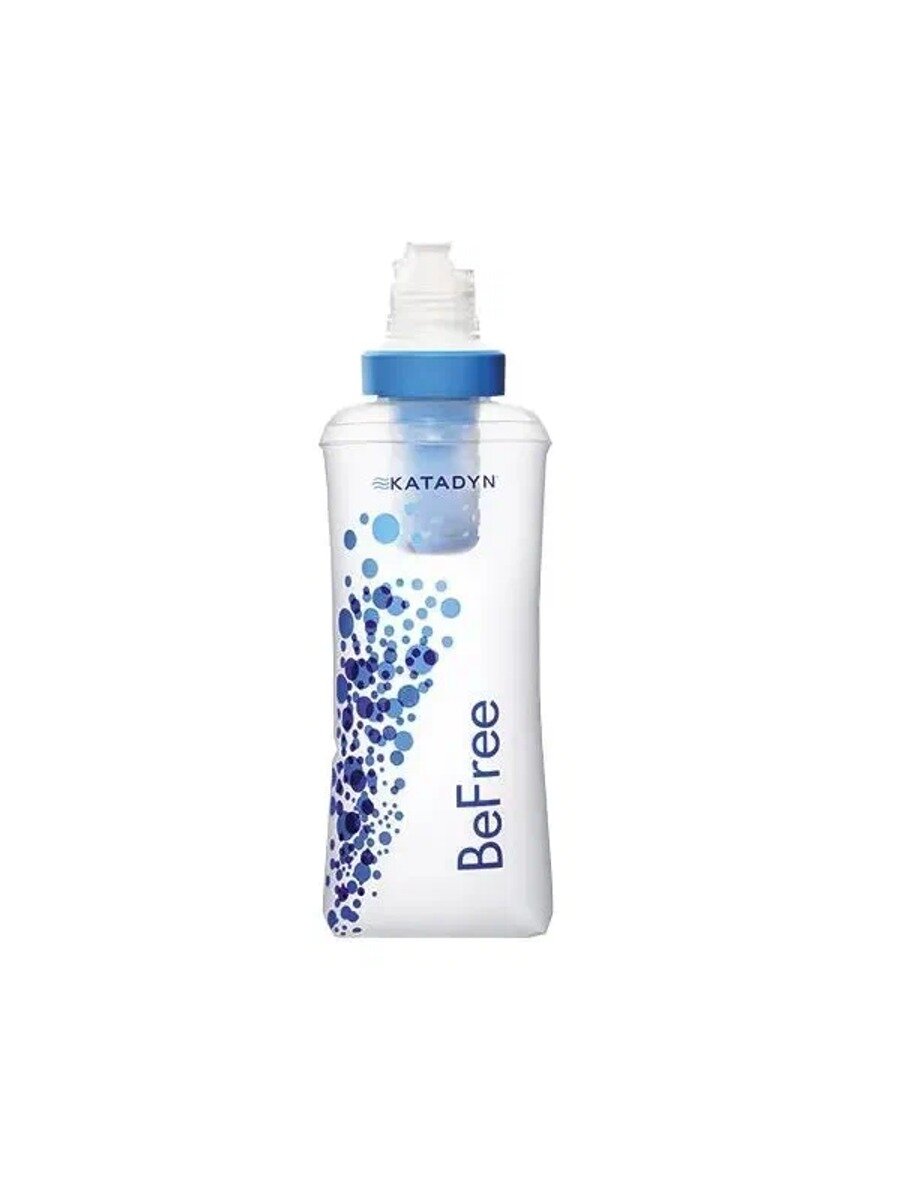 KNOW EASY-Сменый фильтр Katadyn BeFree 0.6L Blue, Походный фильтр для воды