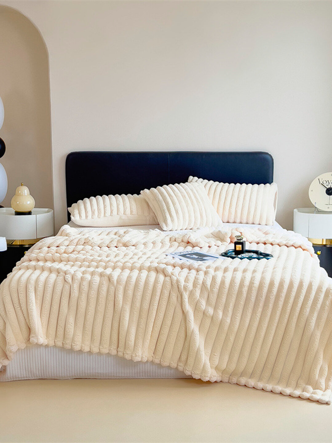 Плед, покрывало, мягкое одеяло, всесезонное, для кровати и дивана 200*220