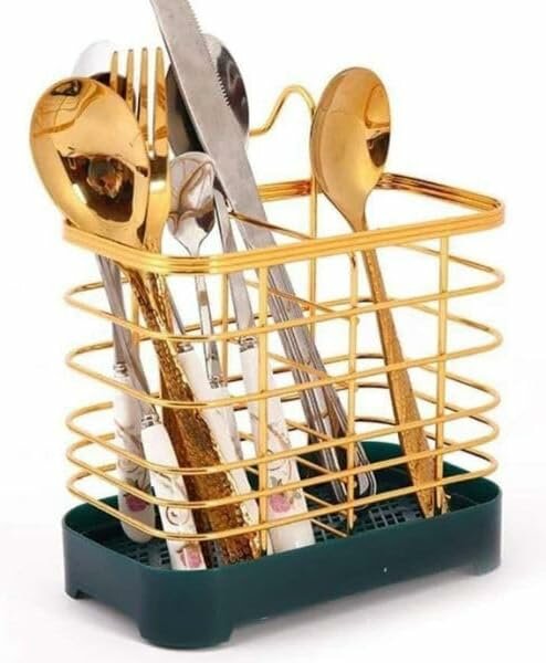 Держатель для кухонной утвари — подставка для ножей и приборов, молочный