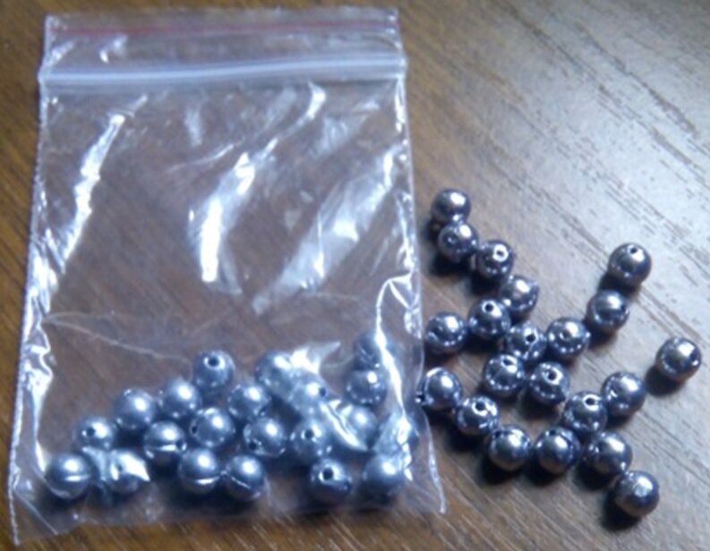 Картечь согласованная 6,2мм с отверстием для связки 10 выстрелов