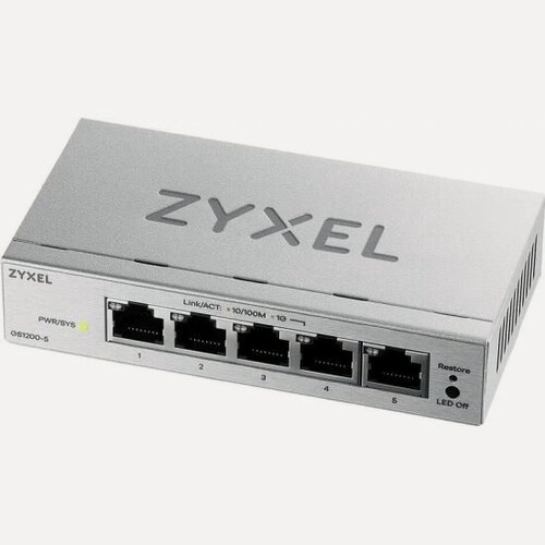 Изображение товара Коммутатор Zyxel GS1200-5V3-EU0101F