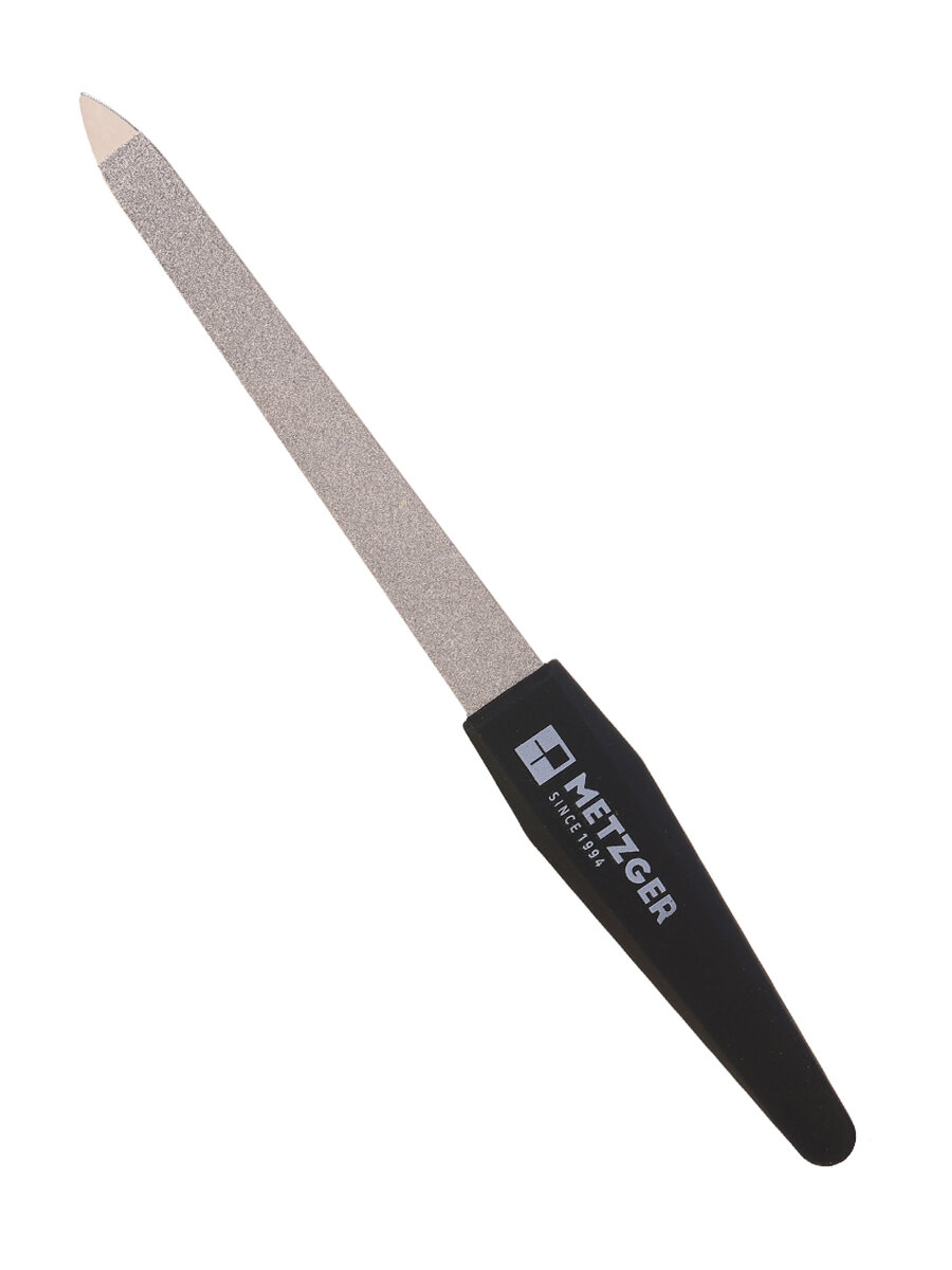 Пилка Metzger, классическая, для ногтей, с алмазным покрытием, длина 15см