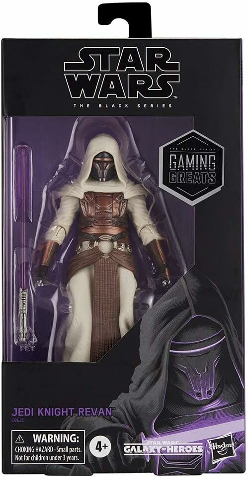 Star Wars Black Series Revan Jedi Knight Gaming Greats GameStop Exclusive фигурка 6" меч