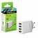 Зарядное устройство для телефона, сетевой адаптер 36 Вт, СЗУ с разъемом 4USB + 1...