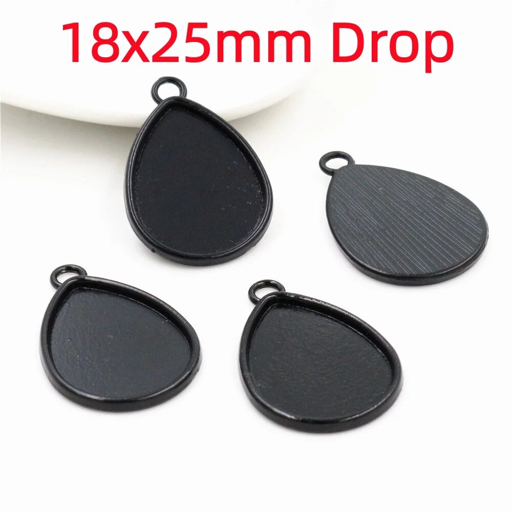 Основы для подвесок Камео Wadsfred 18x25mm Drop-C3-28 10