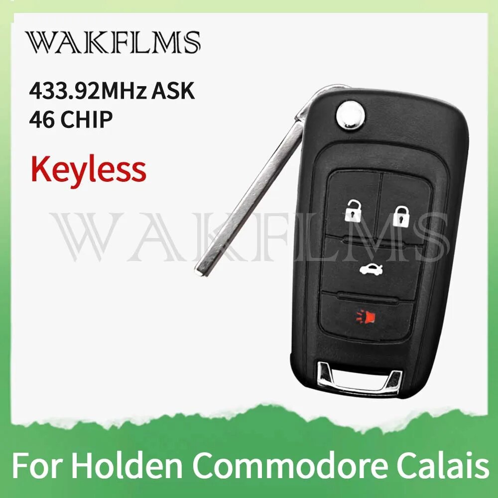 OHT05918179 Для Chevrolet Cruze, Aveo, Spark, Orlando, Camaro, Malibu, Impala: Складной ключ с дистанционным управлением (бесключевой доступ) 46 315 МГц 433 МГц 22822309 13500226