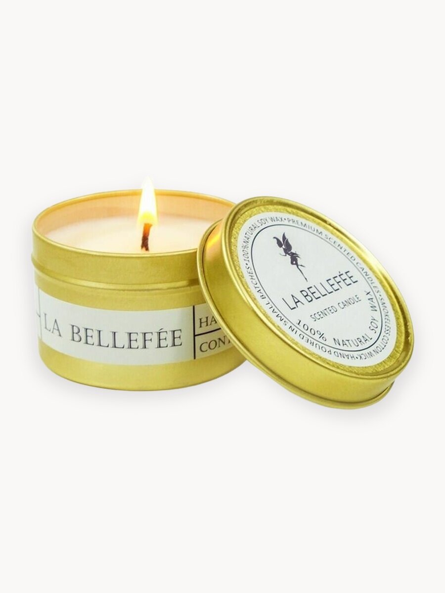 Свеча ароматическая "Croco Gifts" "Персиковый улун" в стакане 75 мл