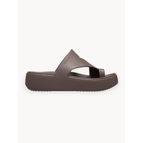 фото Сланцы crocs, размер w9 us, коричневый